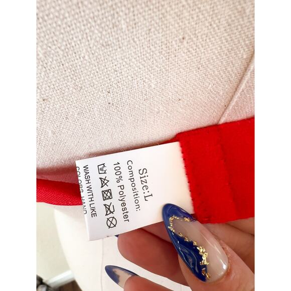 Red Lace Underwire Sheer Bra size Large - Picture 4 of 4